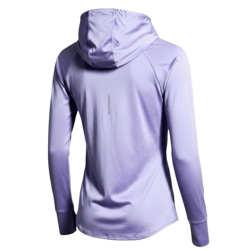 Nike Wool Hoodie Women's L Lavender Dri-FIT Gorpcore Running Wool Blend - Picture 9 of 9